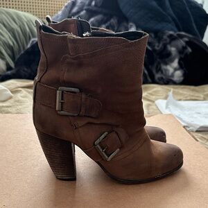 Boutique 9 Brown Heeled Boots